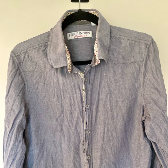 English Laundry John Lennon Button Up Shirt - Picture 2 of 10
